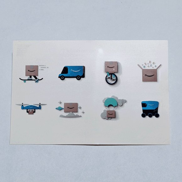 Amazon Peak 2019 Employee Medium Unisex Shirt L + Tattoos - Picture 6 of 7